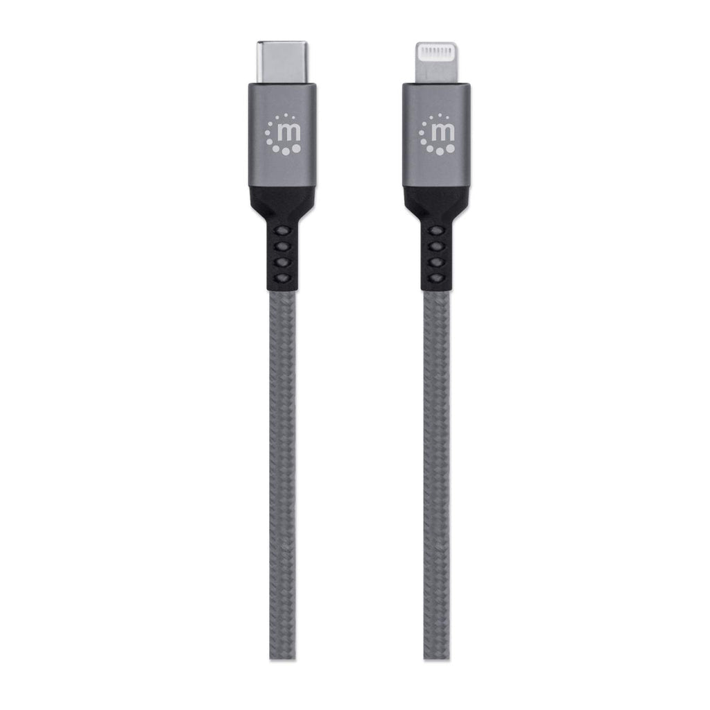 INTRACOM CABLE LIGHTNING A USB-C 1.0M GRCABL IS