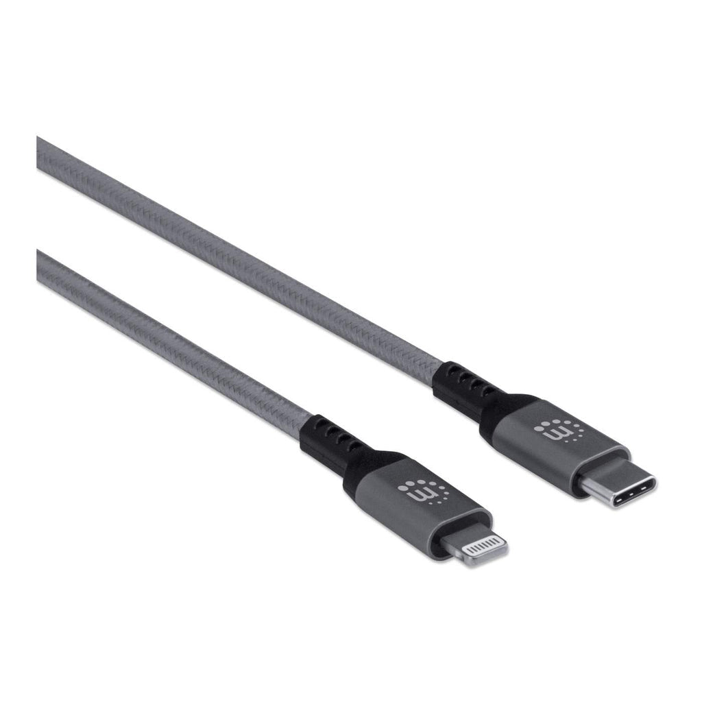 INTRACOM CABLE LIGHTNING A USB-C 1.0M GRCABL IS