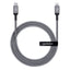 INTRACOM CABLE LIGHTNING A USB-C 1.0M GRCABL IS