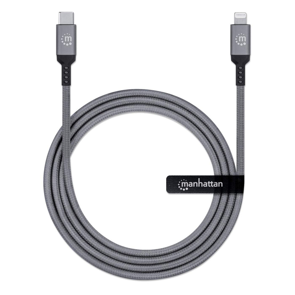 INTRACOM CABLE LIGHTNING A USB-C 1.0M GRCABL IS