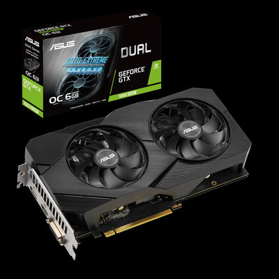 TARJETA DE VIDEO ASUS GTX 1660 CTLR SUPER DUAL OC 6GB EVO GDDR6 PCIE - X-CUSTOMER NOT AUTHORIZED for IPN/VPN Number: F6300WC