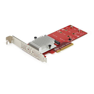 STARTECH CONSIG TARJETA ADAPTADORA PCIE 3.0 ENCL CON DOBLE X8 PARA M.2 SSD