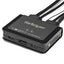STARTECH CONSIG SWITCH CONMUTADOR KVM DE 2 PUE PERP PUERTOS DP USB 4K60HZ - CABLES INT