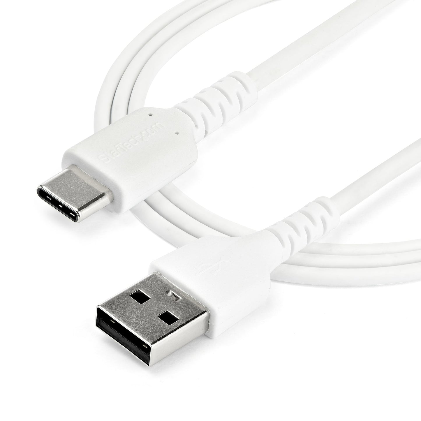 STARTECH CONSIG CABLE USB 2.0 A USB-C DE 1 M ADAP BLANCO - CON FIBRA ARAMIDA