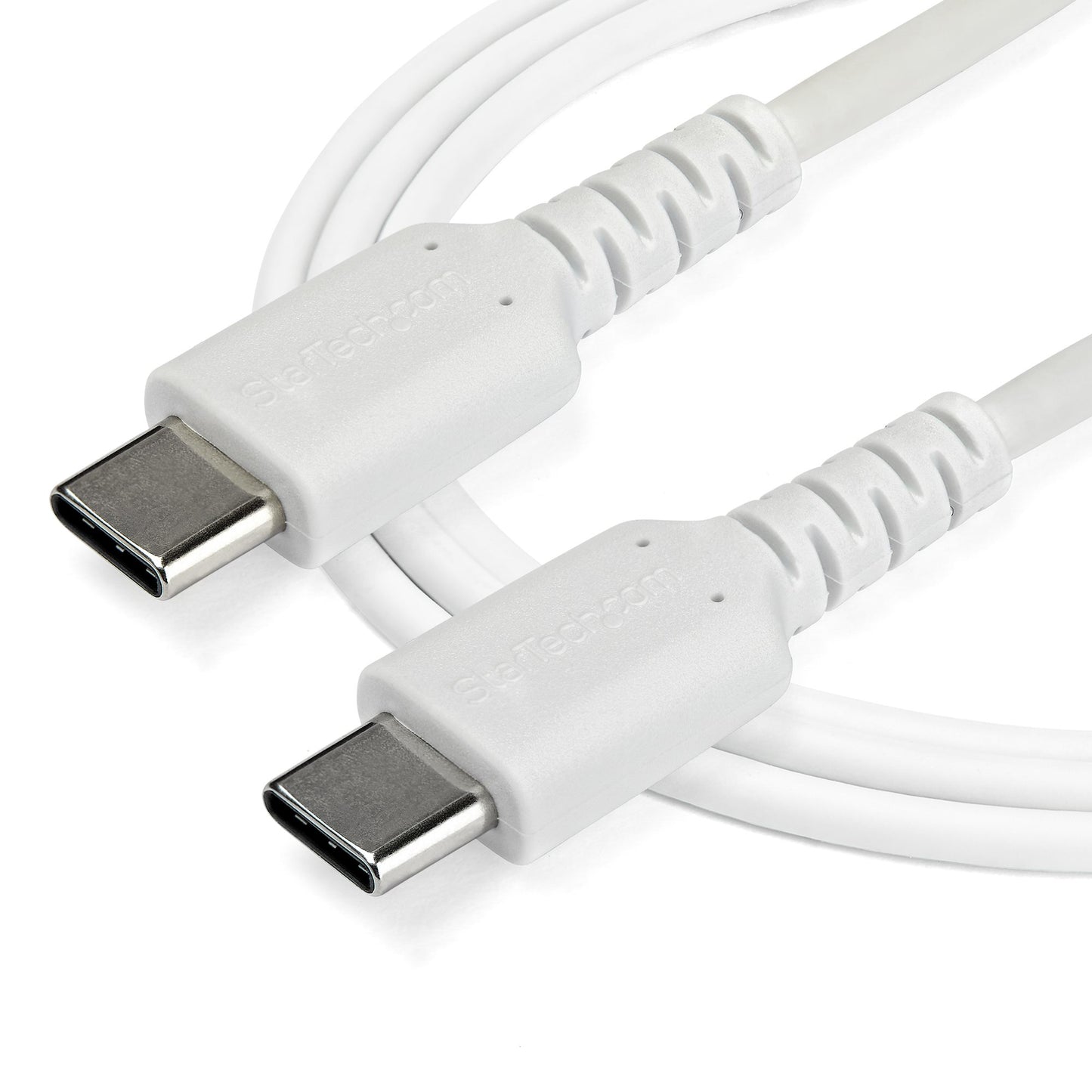 STARTECH CONSIG CABLE USB TIPO C DE 1 M ADAP BLANCO-CON FIBRA ARAMIDA