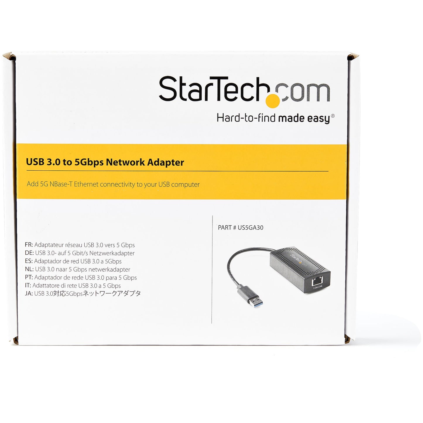 STARTECH CONSIG ADAPTADOR DE RED USB-A 3.0 A CTLR ETHERNET GIGABIT 5 CON 5GBASE-T