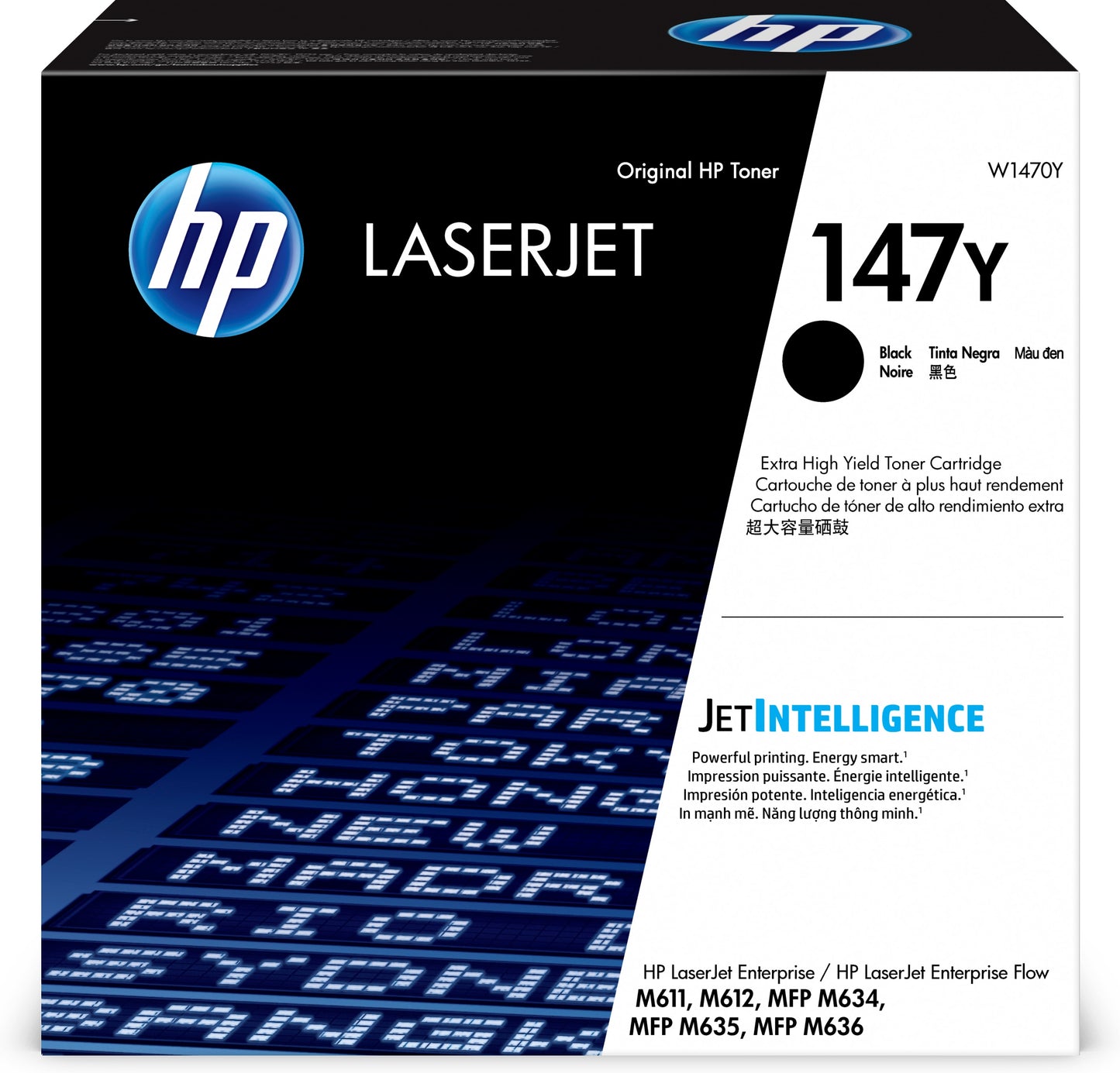 HP INC. HP 147Y BLACK LASERJET TONER INK CARTRIDG