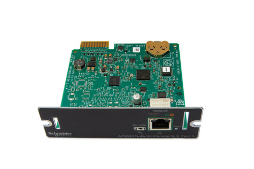 SCHNEIDER CORP. UPS NETWORK MANAGEMENT CARD ACCS 2 WITH ENVIRONMENTAL MONITORING