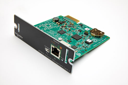 SCHNEIDER CORP. UPS NETWORK MANAGEMENT CARD ACCS 2 WITH ENVIRONMENTAL MONITORING