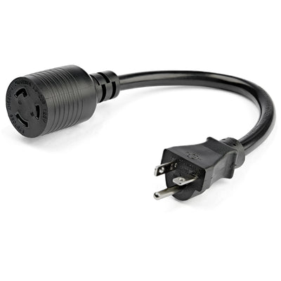Cable de Poder Startech.com PAC520PLR3, NEMA L5-20P Macho - NEMA L5-20R Hembra, 90cm, Negro