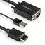 STARTECH CONSIG CABLE ADAPTADOR DE VGA A HDMI CABL DE 2M CON AUDIO VOA USB 1080P