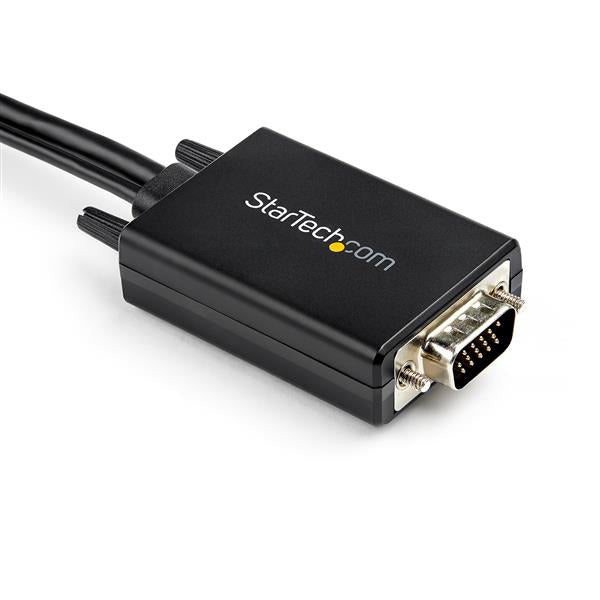 STARTECH CONSIG CABLE ADAPTADOR DE VGA A HDMI CABL DE 3M CON AUDIO VOA USB 1080P