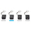 Adaptador portátil USB-C a DP STARTECH - Cable Flexible Incorporado y Llavero - 4K 60Hz - 1 x DisplayPort DisplayPort 1.2 Digital Audio/Video Female - 7680 x 4320, color negro