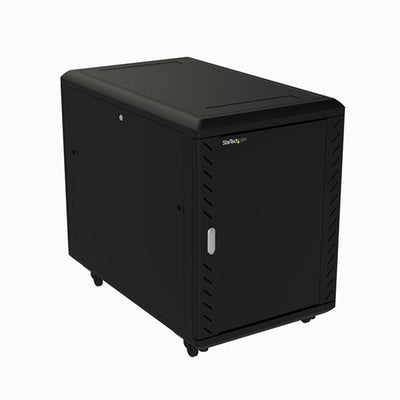 STARTECH PROYECTO GABINETE RACK PARA SERVIDORES RACK 15U - INCLUYE RUEDAS Y NIVELADORES