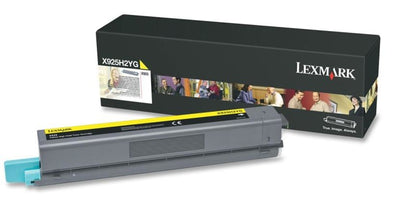 X925H2YG Tóner Lexmark Amarillo, 7500 Páginas