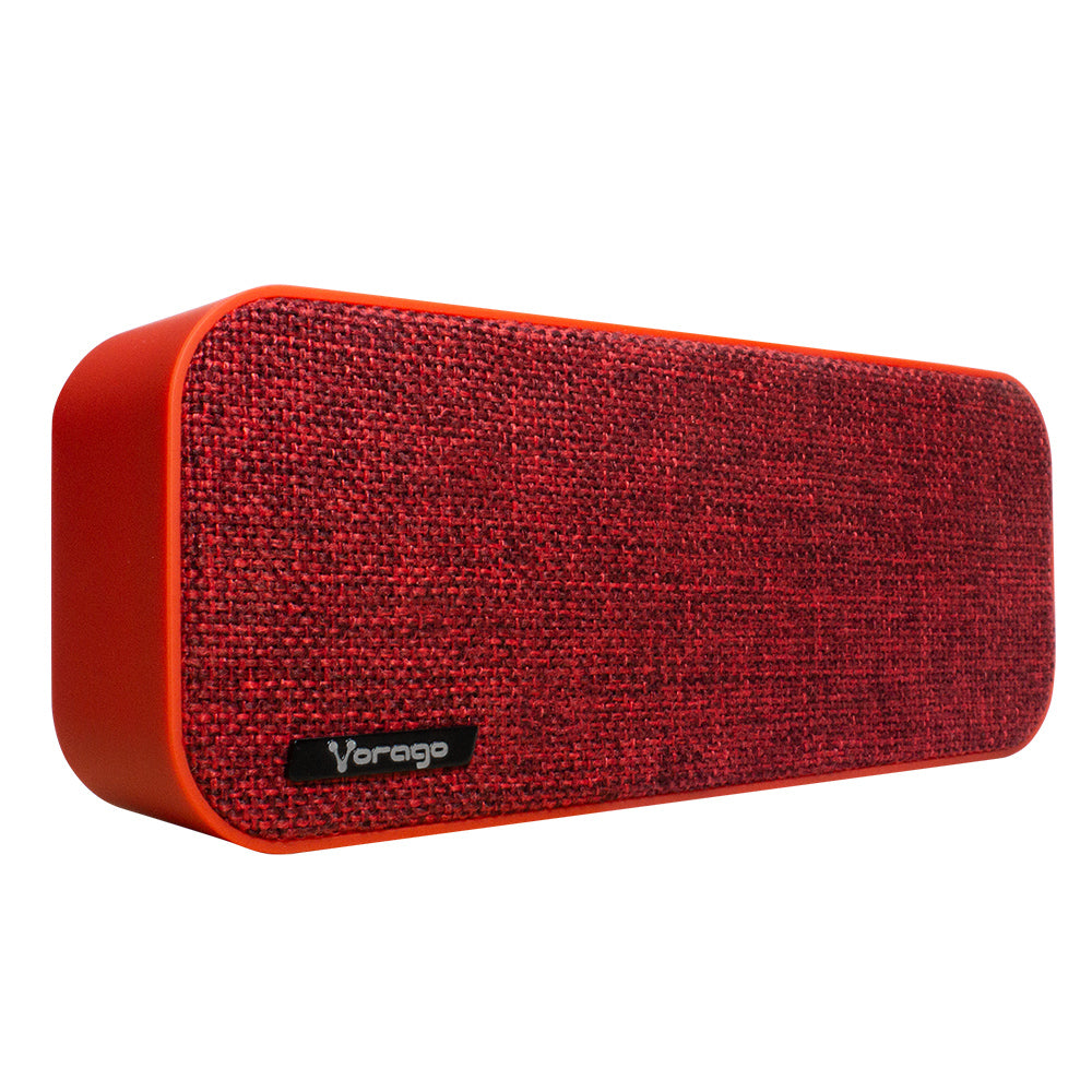 VORAGO VORAGO BOCINA BSP-150 BLUETOOTHSUBW MSD/USB/3.5MM TELA ROJO