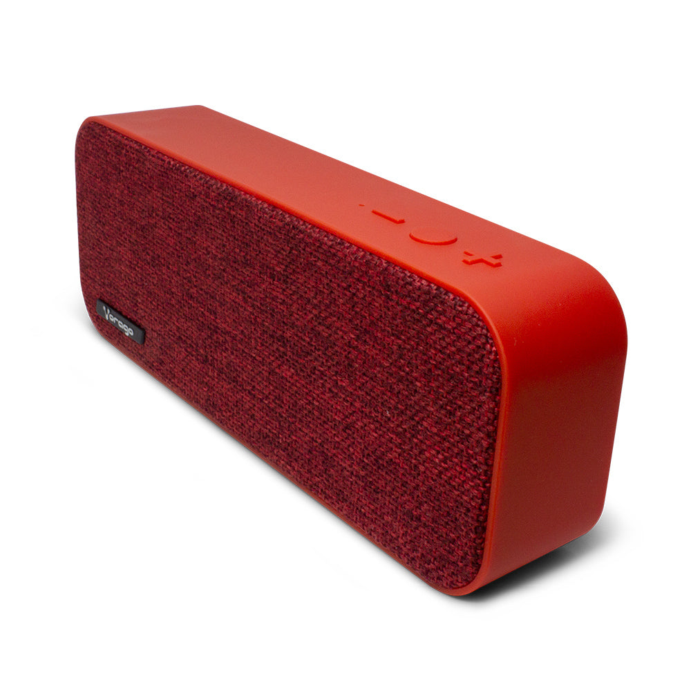 VORAGO VORAGO BOCINA BSP-150 BLUETOOTHSUBW MSD/USB/3.5MM TELA ROJO