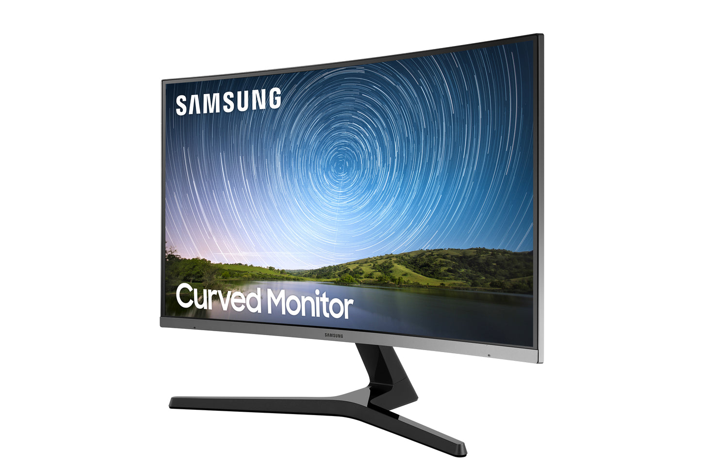 Monitor Gamer Curvo Samsung LC32R500FHLXZX LCD 32", Full HD, FreeSync, 75Hz, HDMI, Gris Azulado