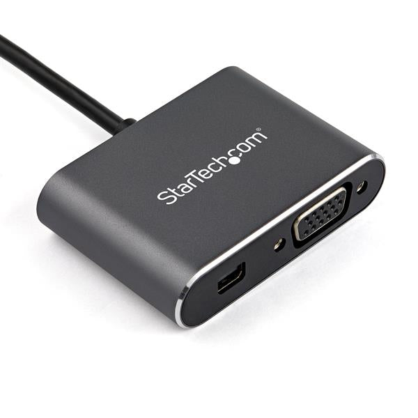 STARTECH CONSIG ADAPTADOR DE VIDEO MULTIPUERTO ADAP USB-C - MDP O VGA - 4K 60HZ