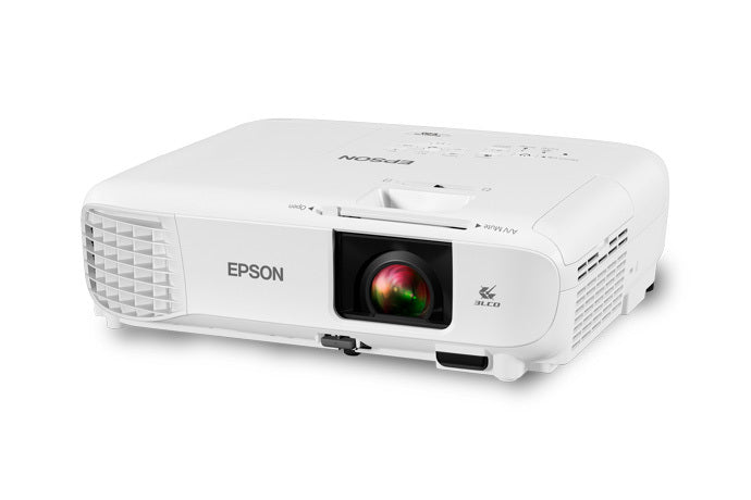 Proyector LCD Epson PowerLite E20 - 4:3 - Blanco - 1024 x 768 - Frontal, De Techo, Parte trasera - 6000Hora(s) Normal Mode - 12000Hora(s) Economy Mode - XGA - 15,000:1 - 3400lm - HDMI - USB