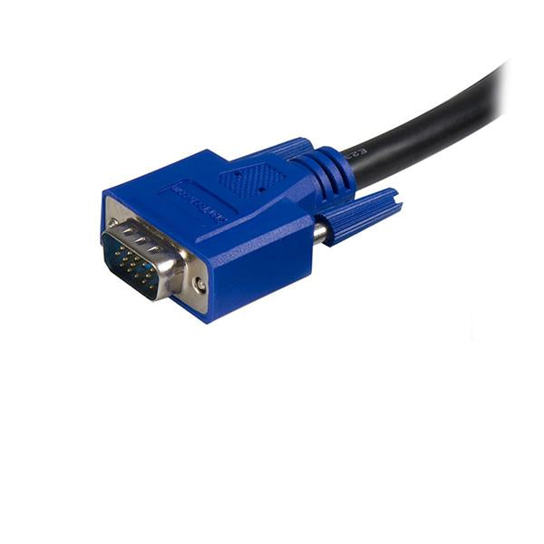 STARTECH CONSIG CABLE KVM UNIVERSAL 2 EN 1 CABL PS/2 HD-15 VGA DE 3M .