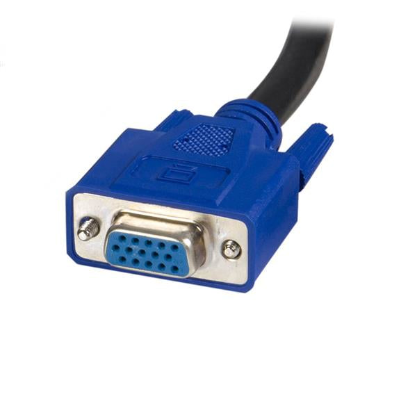 STARTECH CONSIG CABLE KVM UNIVERSAL 2 EN 1 CABL PS/2 HD-15 VGA DE 3M .