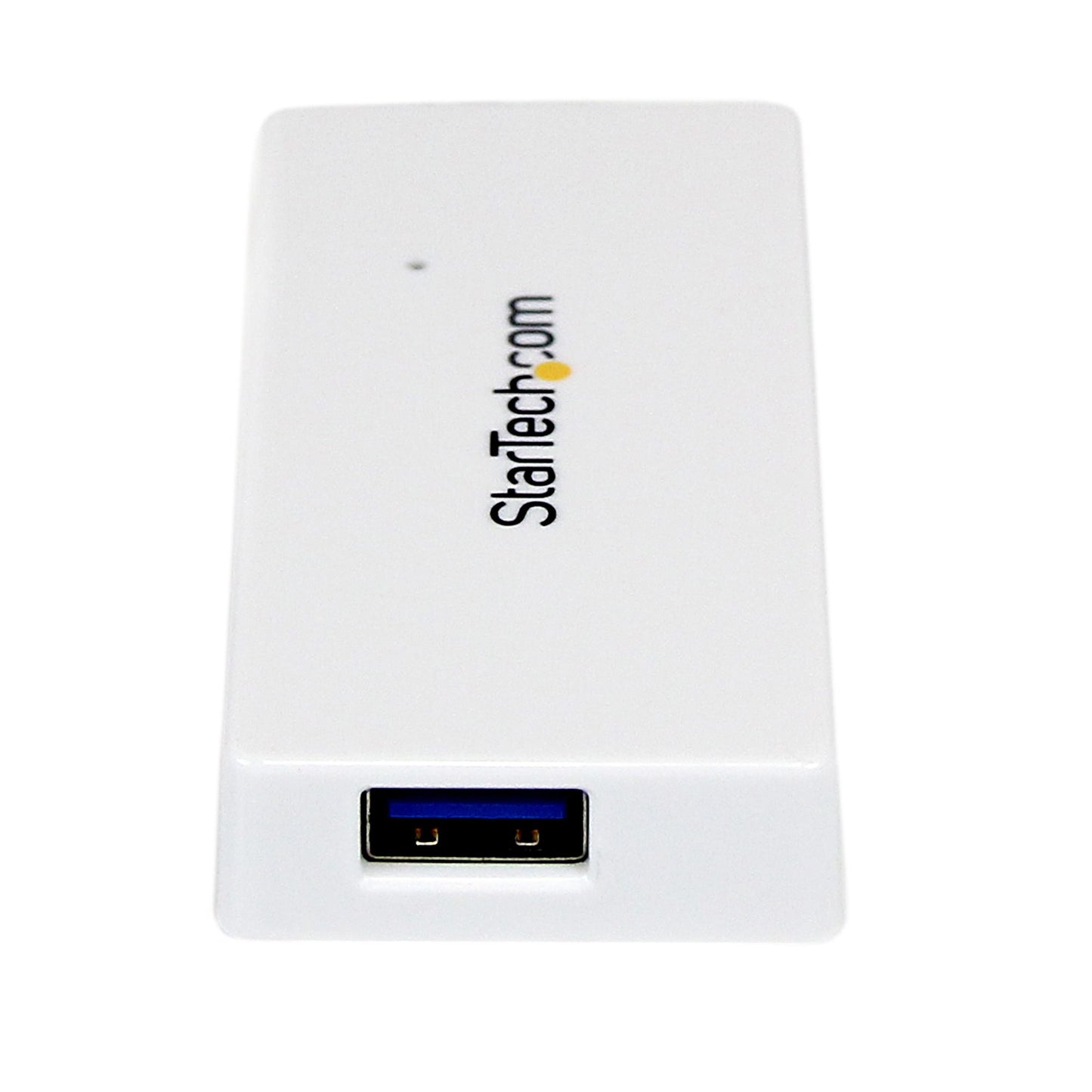 Adaptador concentrador Hub USB 3.0 STARTECH (5Gbps) Super Speed para Laptop de 4 Puertos Salidas - Blanco