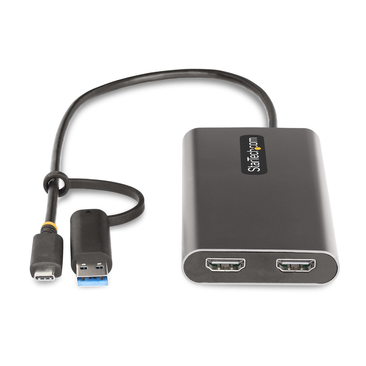 STARTECH CONSIG ADAPTADOR USB-C A HDMI DOBLE 4KMNT A 60HZ PD DE 100W TIPO C ADAPTADOR USB-C A HDMI DOBLE 4K A 60HZ PD DE 100W TIPO C
