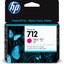 3ED68A Cartucho HP 712 Magenta Original, 29ml