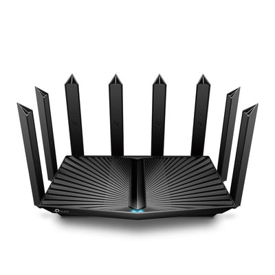 Router TP-Link WiFi 6 Gigabit de doble banda AX6600, 4804 Mbps + 1201 Mbps en 5 GHz y 574 Mbps en 2.4 GHz