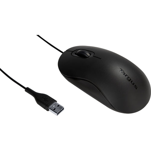 Mouse óptico AMU81USZUSB Targus, Alámbrico, USB, 1000DPI, Negro