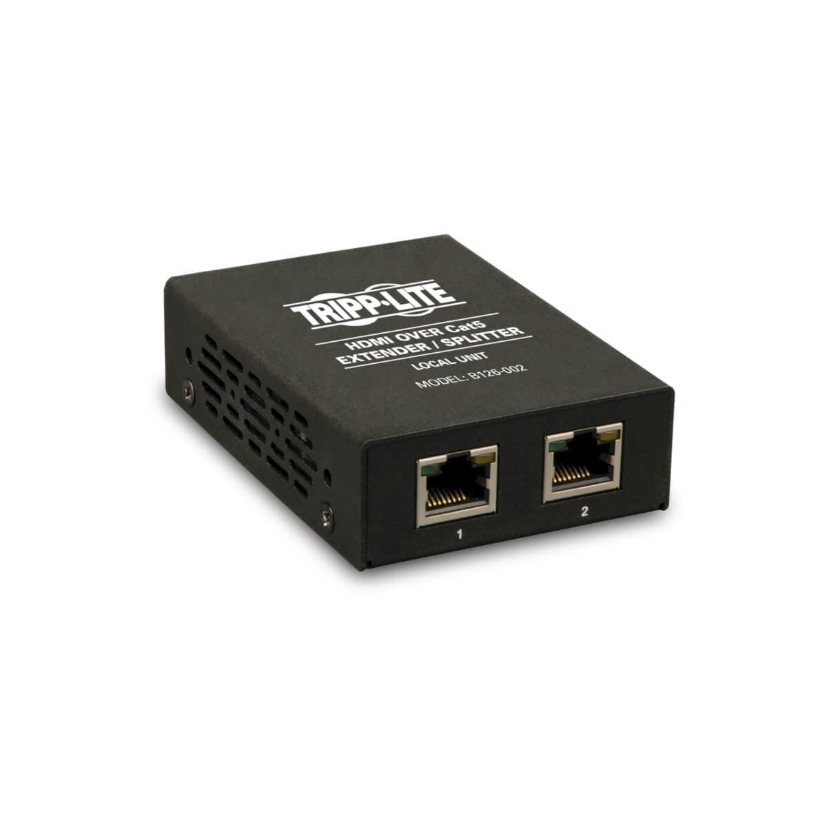 TRIPPLITE CONSIG. DIVISIOR EXTENSOR HDMI C/ 2 PERP PUERTOS SOBRE CAT5/CAT6 1080P 46M