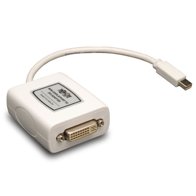 Cable Adaptador Tripp Lite P137-06N-DVI, Mini Displayport Macho - DVI-I Hembra, 15cm, Blanco, para Mac