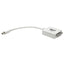 Cable Adaptador Tripp Lite P137-06N-DVI, Mini Displayport Macho - DVI-I Hembra, 15cm, Blanco, para Mac