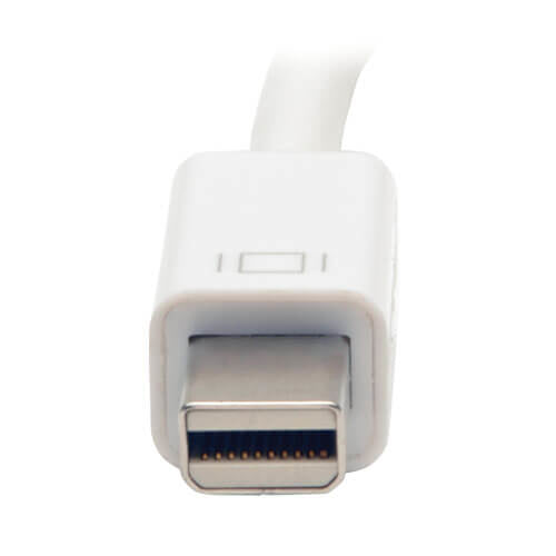 Cable Adaptador Mini Displayport Tripp Lite P137-06N-VGA, Macho - HD15 Hembra, 15cm, Blanco, para Mac