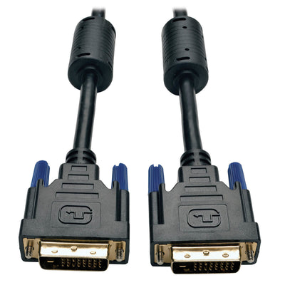 Cable DVI Tripp Lite P560-003, Doble Enlace para Monitor, DVI-D Macho - DVI-D Macho, 90cm, Negro