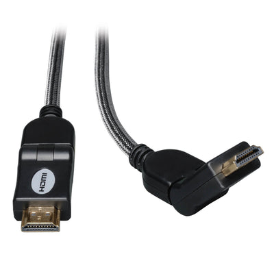 TRIPPLITE CONSIG. CABLE HDMI C/ CONECTORES GIRAT CABL ORIOS HD 4KX2K C/AUDIO M/M 0.91M