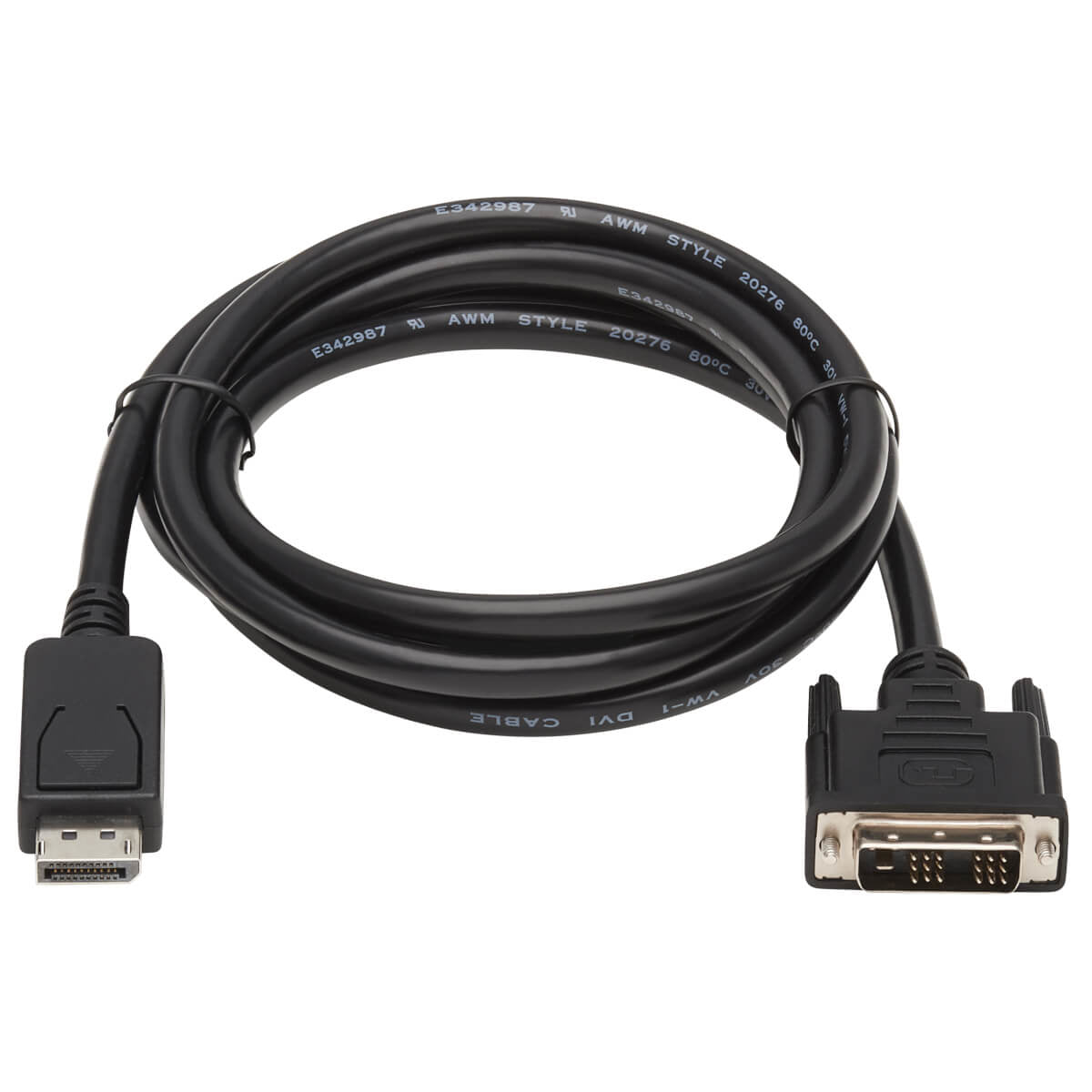 Cable DisplayPort Tripp Lite P581-010, Macho - DVI-D Macho, 3.05 Metros, Negro