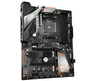 GIGABYTE PP TARJETA MADRE B450 AORUS ELITE CPNT V2 ATX AMD AM4 DDR4/HDMI/DVI