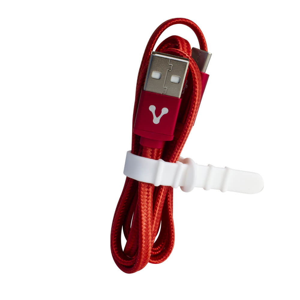 VORAGO CABLE VORAGO CAB-123 USB-TIPO CCABL 1 METRO CARGA RAPIDA ROJO