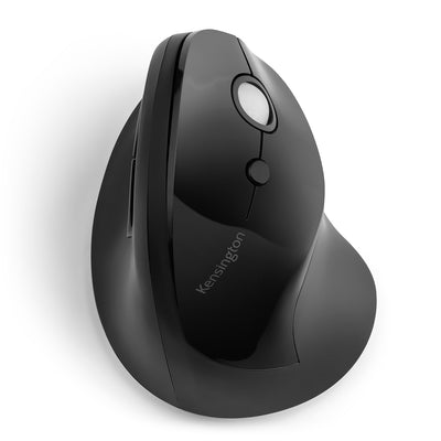 Mouse Pro Fit Ergo Vertical Kensington, Inalámbrico, 1600DPI, Negro