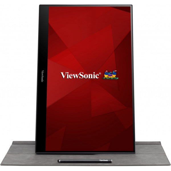 Monitor Portátil Viewsonic TD1655 LED Touch 15.6", Full HD, HDMI, Bocinas Integradas (2x 1.6W RMS), Negro