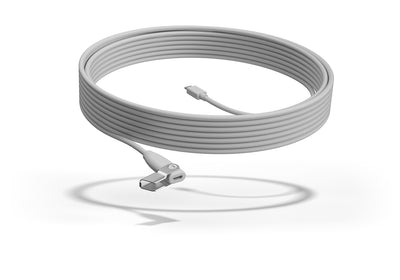 Cable de extensión para Mic Pod Logitec de 10 metros color Blanco
