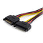 Cable StarTech.com DSATPMOLP4 SATA Macho - Molex (4 puntas) - Hembra, 0.15m, Negro / Rojo / Amarillo