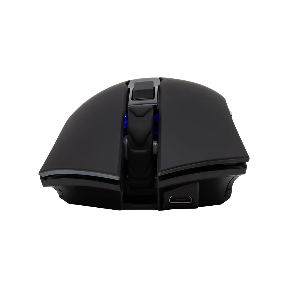 Mouse gamer óptico MO-600 Vorago, Inalámbrico, USB, 2400DPI, Negro
