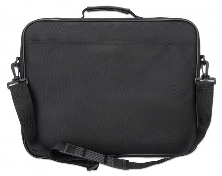 Maletín Cambridge para laptops hasta de 15.6" Manhattan, Con bolsillos, Correa, Asa, Negro