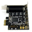 STARTECH CONSIG TARJETA ADAPTADORA PCI EXPRESS CTLR 4 PUERTOS SERIAL MULTICONECTOR .