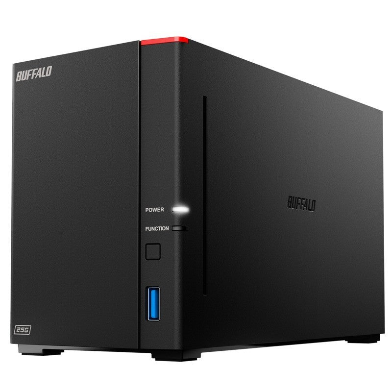 BUFFALO NAS LINKSTATION 720D 2BAY 16TB DRV (2X8TB) RAID 0/1 RJ45 2.5GB USB 2.