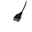 StarTech Cable Convertidor USB 2.0 de USB A a Mini USB B de 30cm, Hembra, Macho, USB (F) a Mini USB tipo B (M), Negro, USBMUSBFM1.