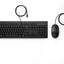 Kit de teclado y mouse HP 225, Alámbrico, USB-A, Negro